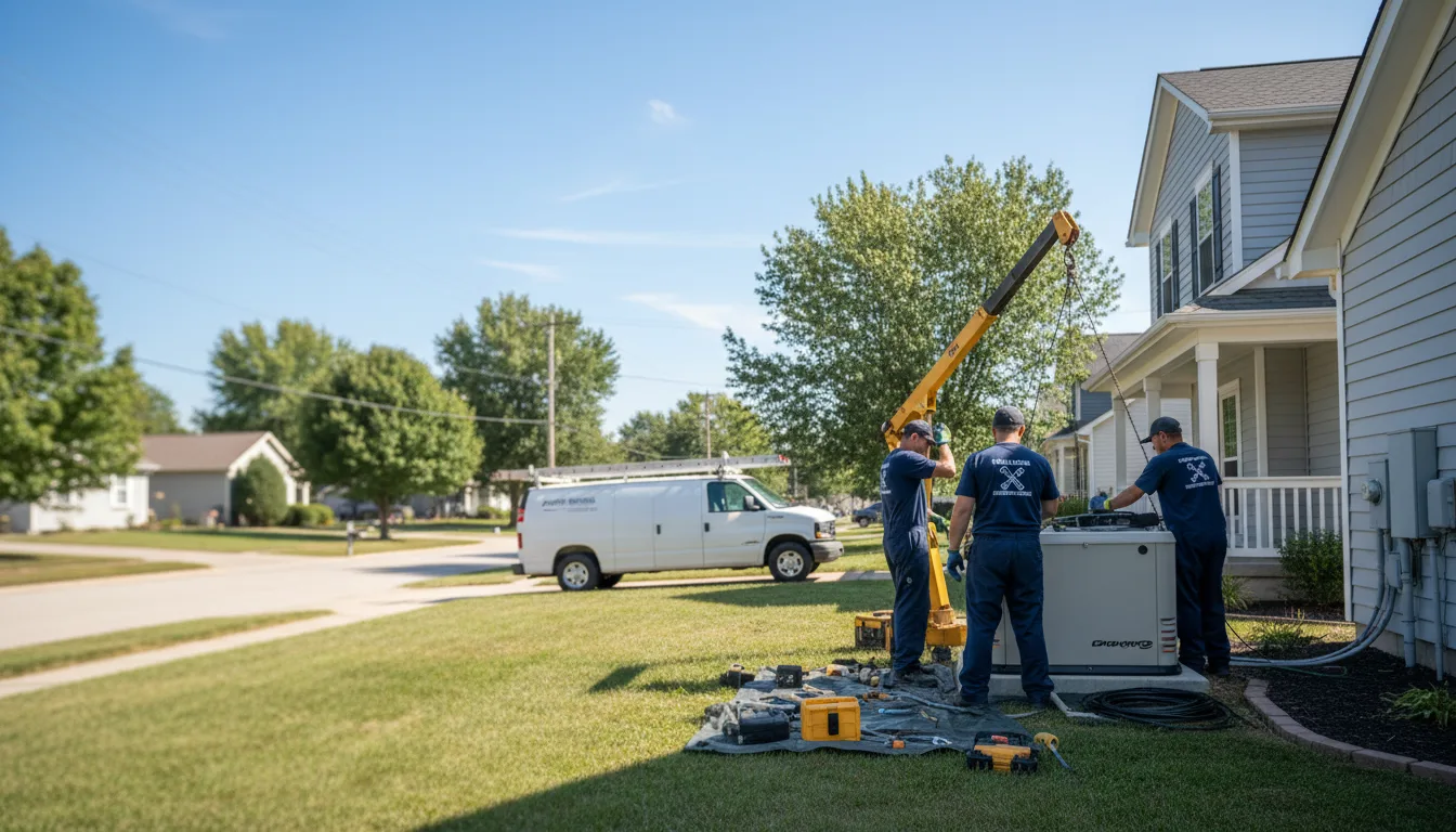 Generator Installation in Roans Prairie, TX near me